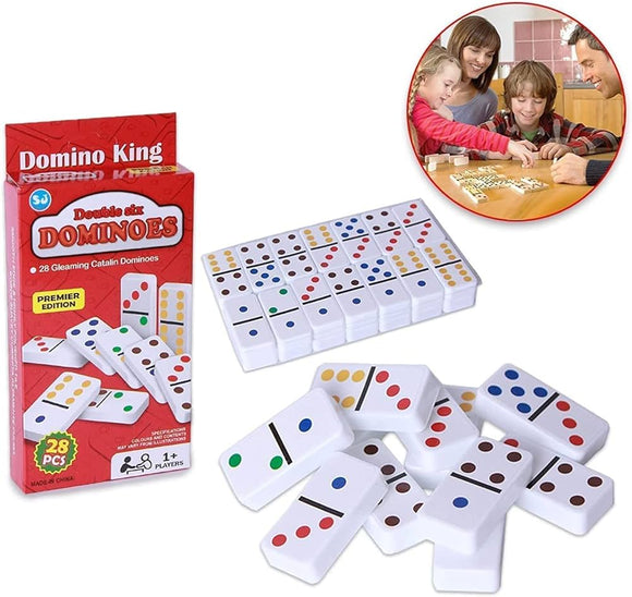 Pack of 28pce Double Six Dominos Premier Edition