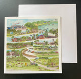 True Heart Connections - The Whitsundays Blank Card  - LOCAL ARTIST