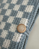 Hand Made Crochet Book Sleeve - Queensland Made BLUE ONLY LEFT