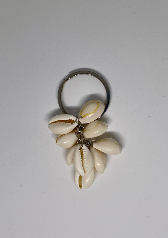 Cowrie Shell Keychain