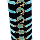Dolphin or Turtle Bracelet / Anklet