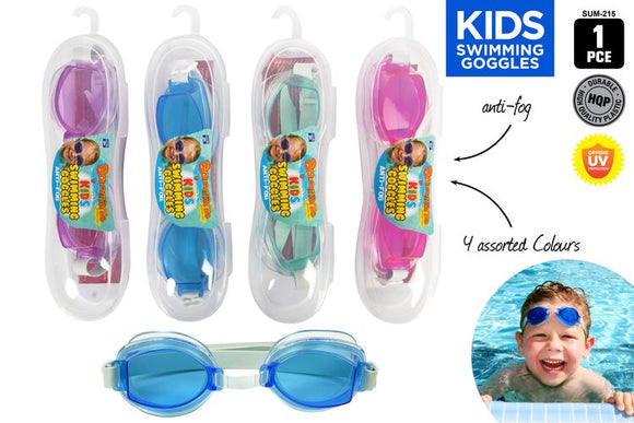 Aquamania Swimming Goggles Anti Fog - Kids