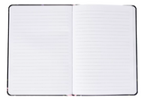 A5 Journal Hard Cover - Navy Flower (296)