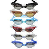 Zoto Adults Swimming Goggles in Case - Assorted Colours