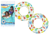 Bestway Sandy Shore Swim Ring 61cm - Assorted Designs (950)