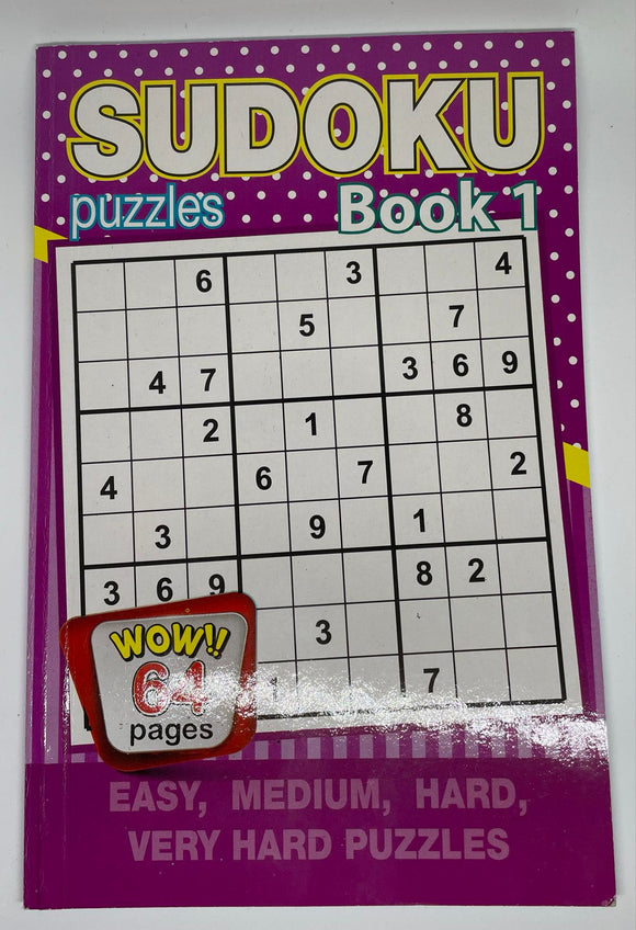 Sudoku Book 1 and / or Book 2 (552)