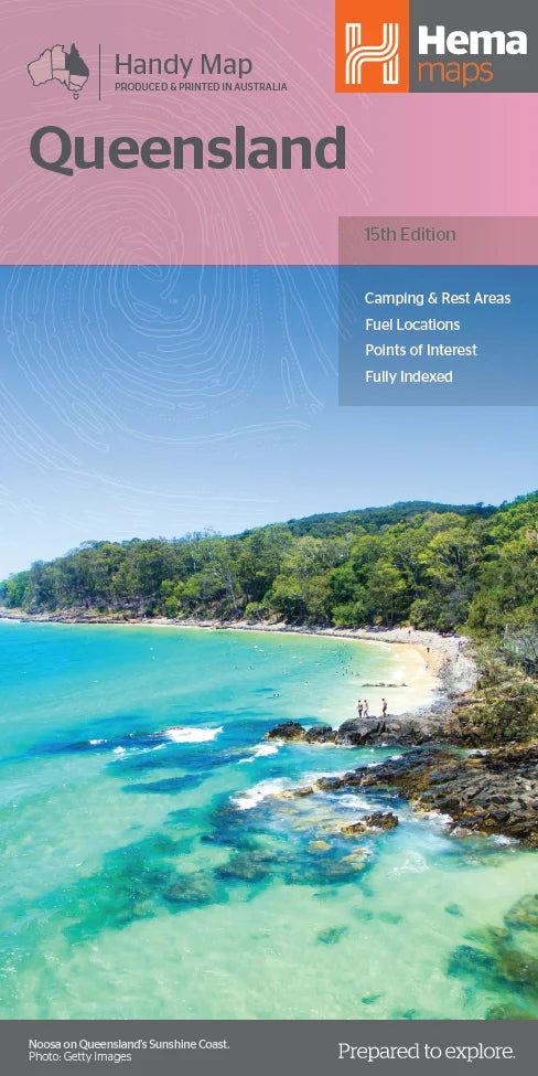 Queensland Hema Handy Map 15th Edition (776)