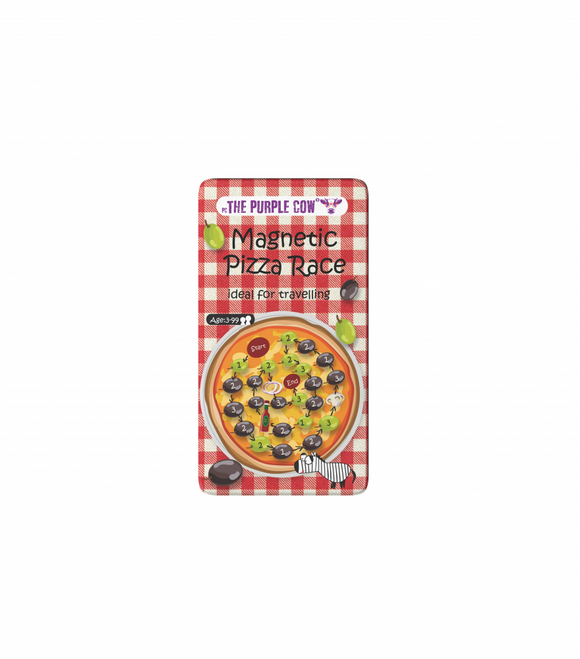 PIZZA RACE - Magnetic Travel Tin