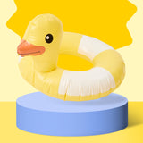 Inflatable Animal Shape Swim Ring Duck (304)
