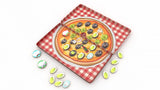 PIZZA RACE - Magnetic Travel Tin