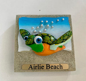 Turtle Swimming Magnet - Airlie Beach