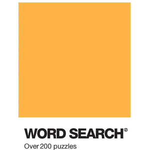 Colour Block Puzzle Book - Word Search - Yellow (312)