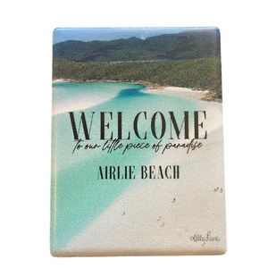 Kelly Lane - Welcome to Our Little Piece of Paradise Airlie Beach Magnet