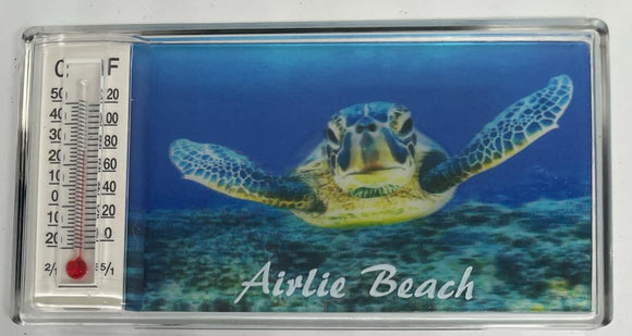 3D Thermometer Magnet Turtle - Airlie Beach