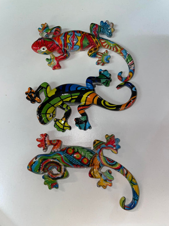 Magnet - Colourful Geckos