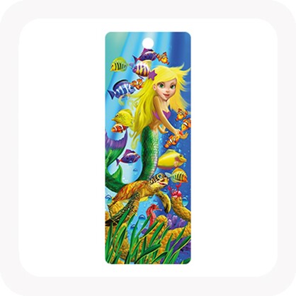 Bookmark - 3D Mermaid