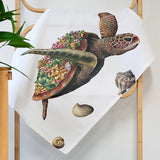 Marini Ferlazzo Organic Cotton Tea Towel - Sea Turtle
