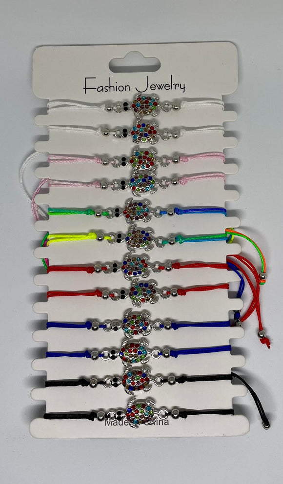 Mini Turtle Bracelet / Anklet - Multicolours (213)