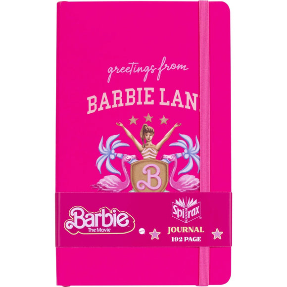Barbie Spirax Journal 192 Page - Pink