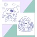 Dinosaurs Colour-Me Magnets & Colouring Book (233)