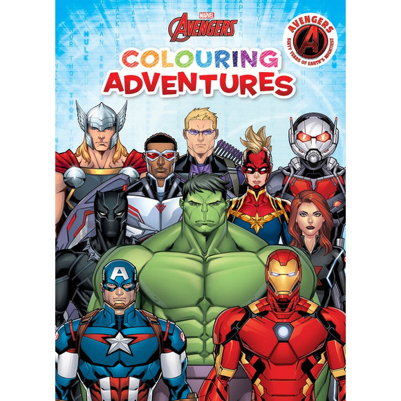 Marvel Avengers 60th Anniversary Colouring Adventures (238)