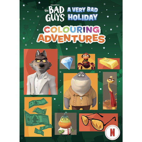 The Bad Guys: A Very Bad Holiday Colouing Adventures (789)