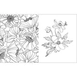 Botanical Colour Vibes Adult Colouring Book (037)