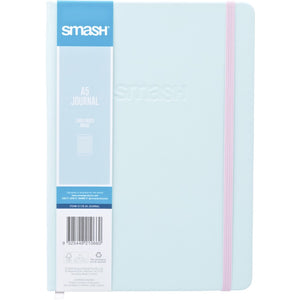 Smash A5 Blue Hard Cover Journal - Lined Pages (660)