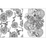 Botanical Colour Vibes Adult Colouring Book (037)