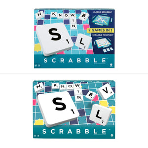 Scrabble Original Game 2 Games In 1