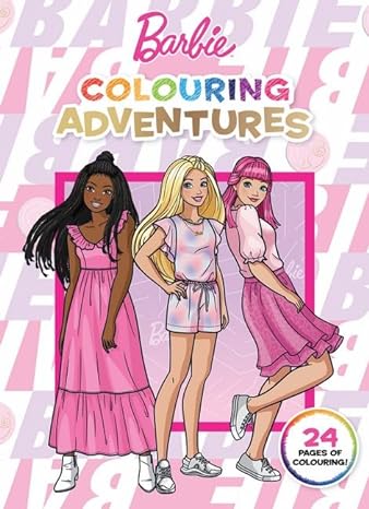 Barbie: Colouring Adventures (Mattel) Paperback – Colouring Book (458)