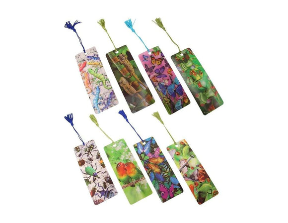Bookmark - 3D Assorted Rainforest