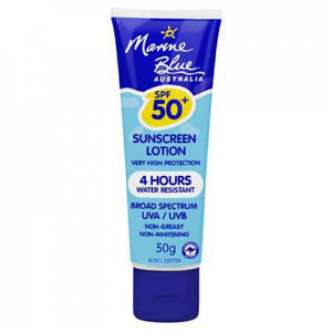 Marine Blue SPF 50+ Sunscreen Lotion 50g