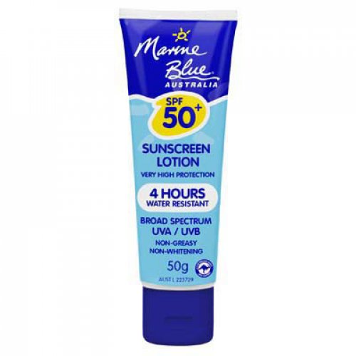 Marine Blue SPF 50+ Sunscreen Lotion 50g