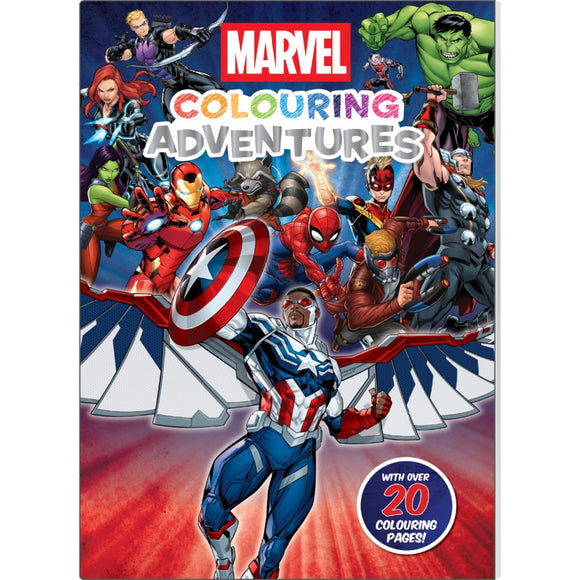 Marvel Captain America Colouring Adventures