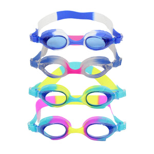 Zoto Swim Goggles for Kids in case - Assorted Colours