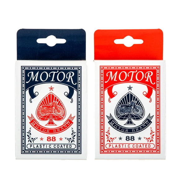 Motor Brand Plastic Coated Playing Cards