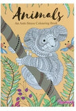 Jemark Animals Anti Stress Colouring Book - Koala - Nature Scenery - Mindfulness (042)