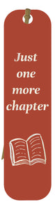 Bookmark - Booklovers - Just One More Chapter