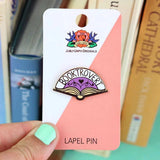 Lapel Pin - Booktrovert