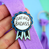 Lapel Pin - Certified Badass