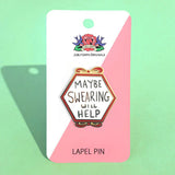 Jubly Umph Lapel Pins - Maybe Swearing Will Help