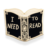 Jubly Umph Lapel Pins - I Need To Read