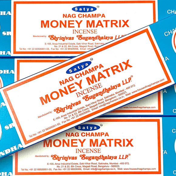 Satya Incense Sticks - Money Matrix (717)
