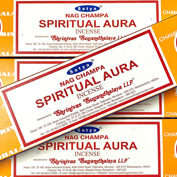Satya Incense Sticks - Spiritual Aura