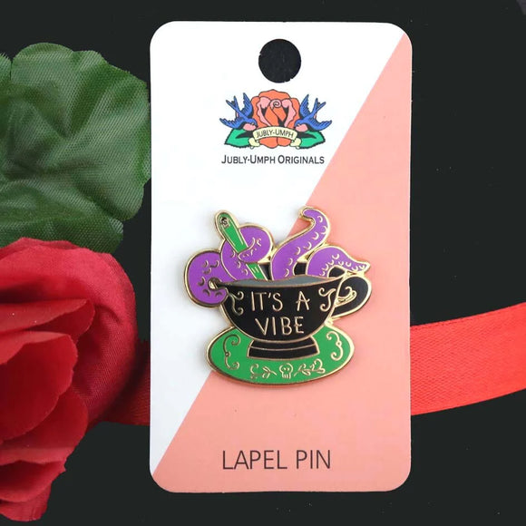 Lapel Pin - It's a Vibe