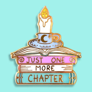 Lapel Pin - Just One More Chapter