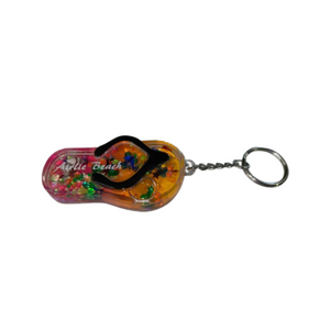 Glitter Thong Keychain  - Airlie Beach