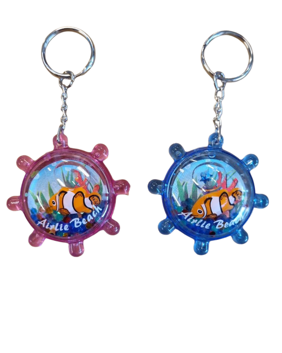 Key Chain Ship's Wheel - Airlie Beach