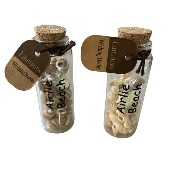 Airlie Beach Shell Wish Bottle